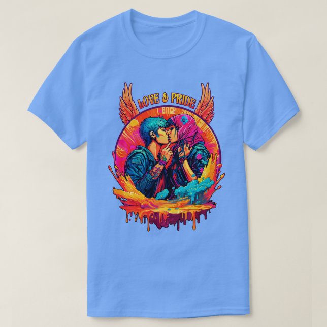 T-shirt Fierté d'amour (Design devant)