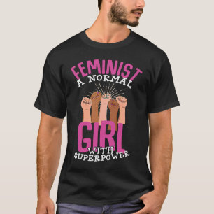 T-shirt Fierté d'amour féministe Équité Sisterhood