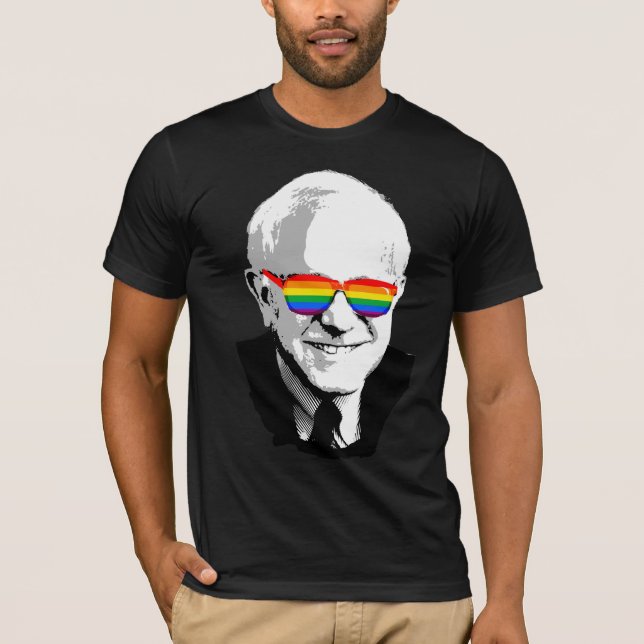 T-shirt Fierté de Bernie Sanders (Devant)