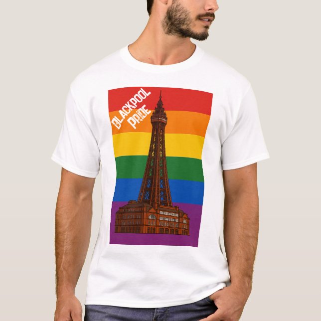 T-shirt Fierté de Blackpool (Devant)
