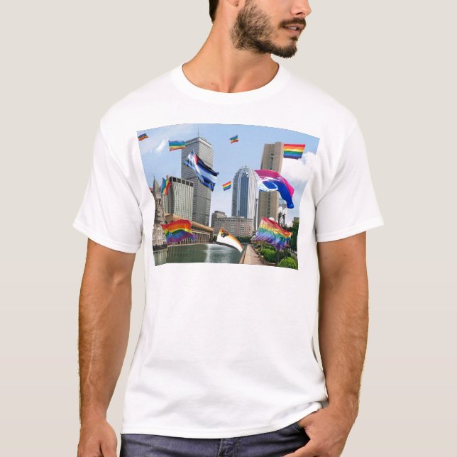 T-shirt Fierté de Boston (Devant)