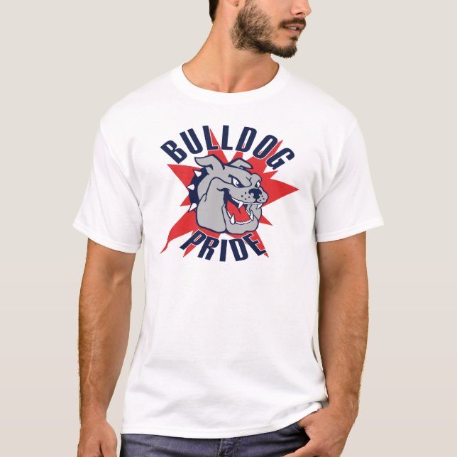 T-shirt Fierté de bouledogue (Devant)