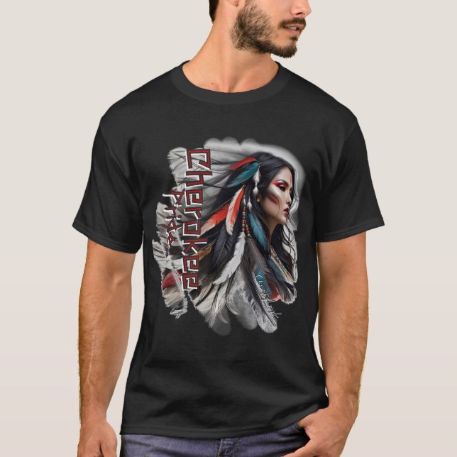 T-shirt Fierté de Cherokee (Devant)