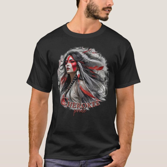 T-shirt Fierté de Cherokee (Devant)