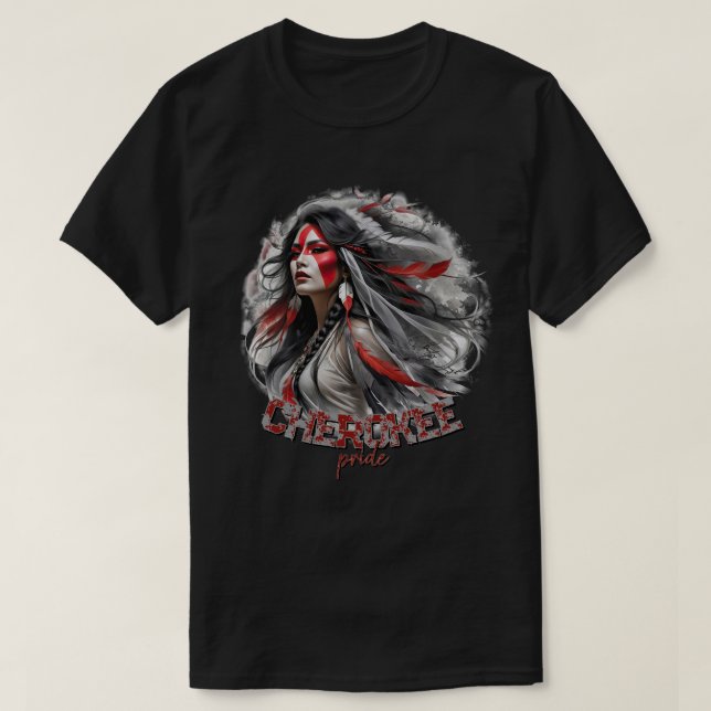 T-shirt Fierté de Cherokee (Design devant)
