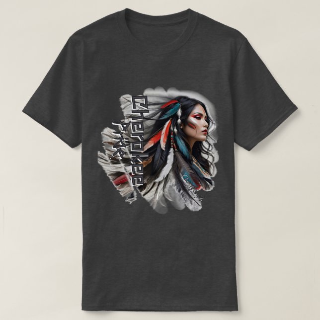 T-shirt Fierté de Cherokee 2 (Design devant)