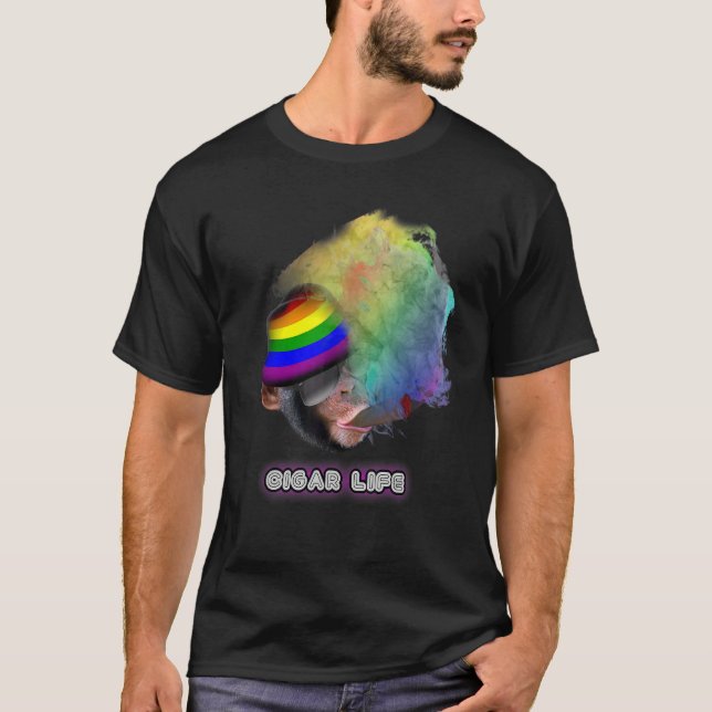 T-shirt Fierté de cigar (Devant)