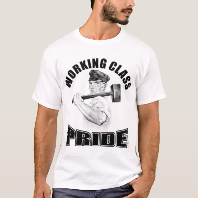 T-SHIRT FIERTÉ DE CLASSE OUVRIÈRE (Devant)