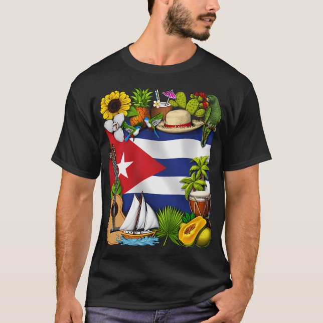T-shirt Fierté de Cuba (Devant)
