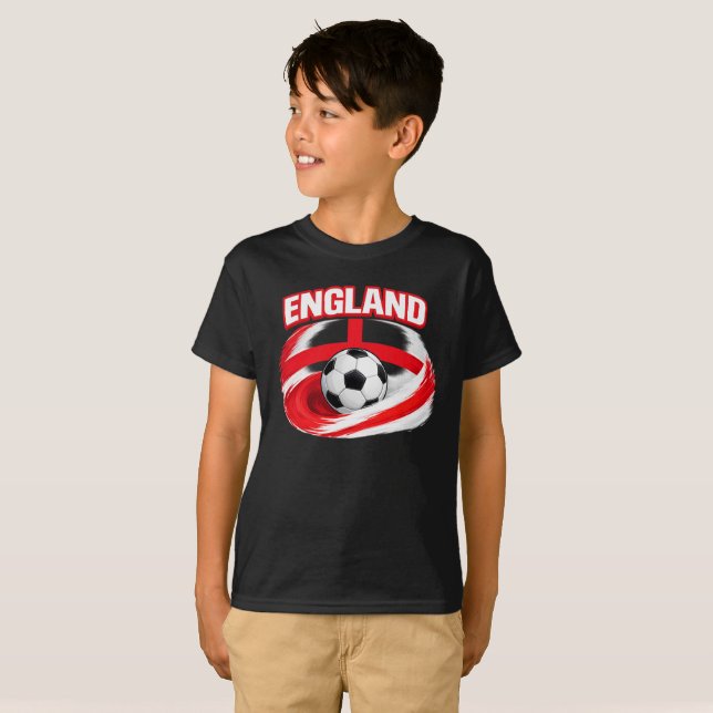 T-shirt Fierté de football d'Angleterre (Devant entier)