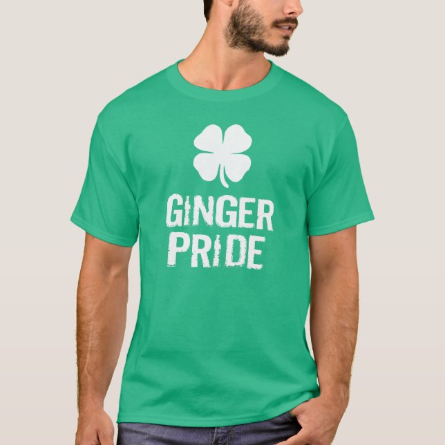 T-shirt Fierté de gingembre (Devant)