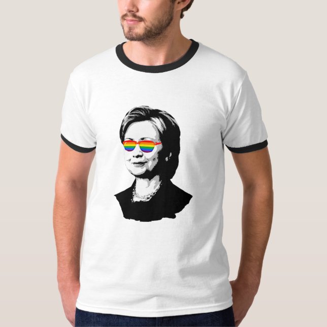 T-shirt Fierté de Hillary Clinton (Devant)