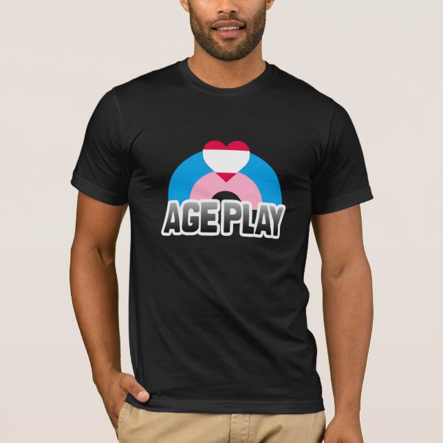 T-shirt Fierté de jeu d'âge (Devant)