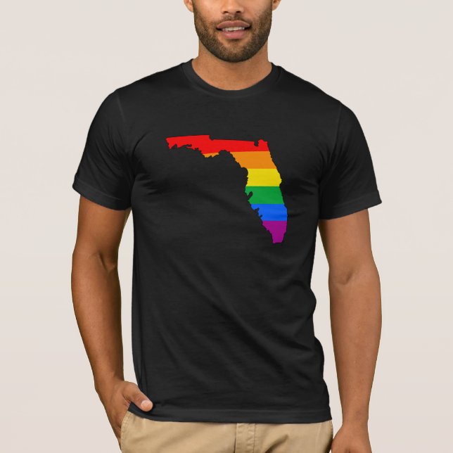 T-SHIRT FIERTÉ DE LA FLORIDE - .PNG (Devant)