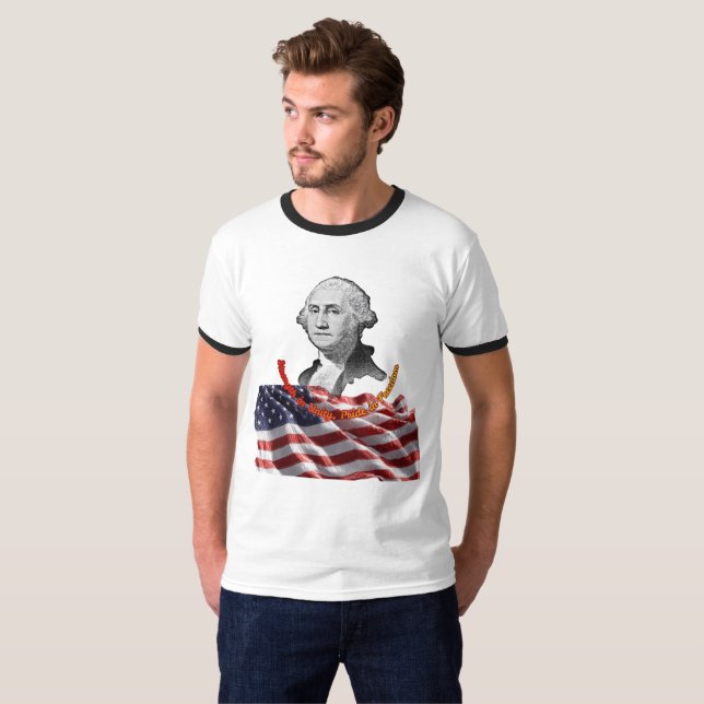 T-shirt Fierté de la liberté (Devant entier)