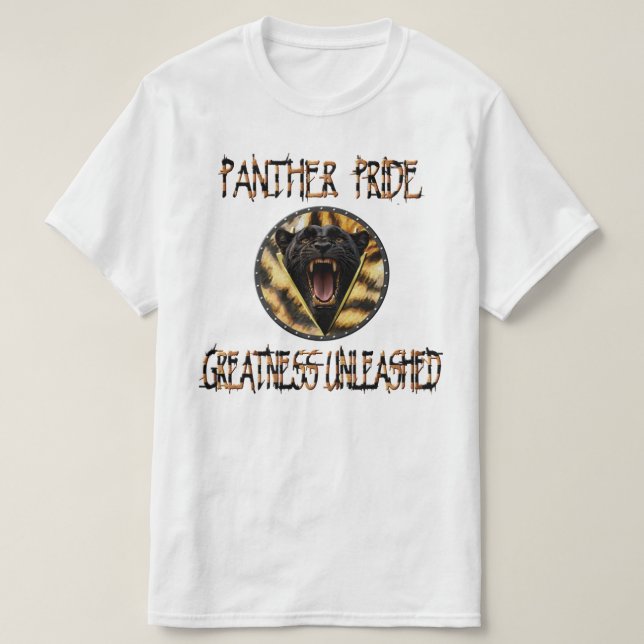 T-shirt Fierté de la panthère GU (Design devant)