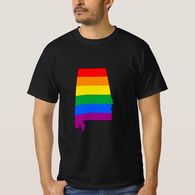 T-SHIRT FIERTE DE L'ALABAMA (Devant)
