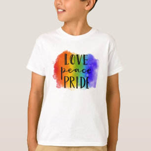 T-shirt Fierté de l'amour pour la paix