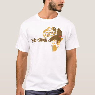 T-shirt Fierté de l'Ethiopie - avec amour