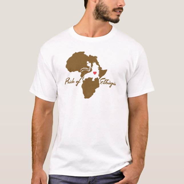 T-shirt Fierté de l'Ethiopie - coup de grâce ! (Devant)
