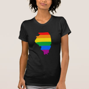 T-SHIRT FIERTÉ DE L'ILLINOIS -