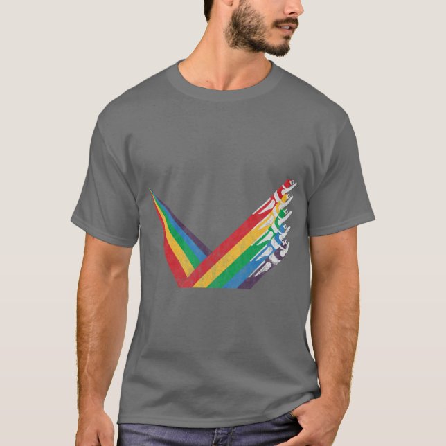 T-shirt fierté de lion ami (Devant)