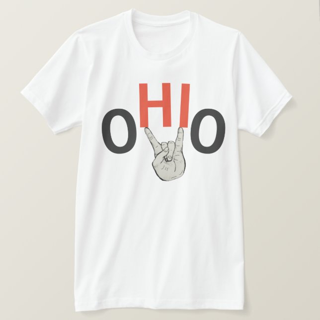 T-shirt Fierté de l'Ohio (Design devant)