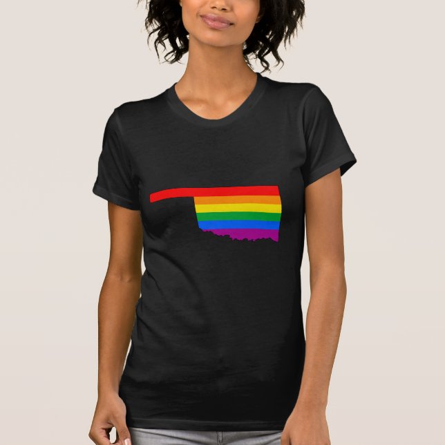 T-SHIRT FIERTÉ DE L'OKLAHOMA - (Devant)