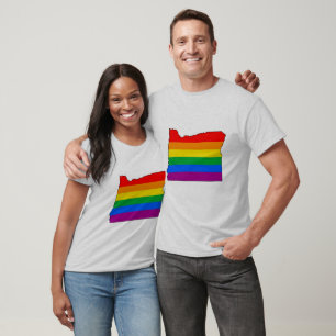 T-SHIRT FIERTÉ DE L'OREGON -