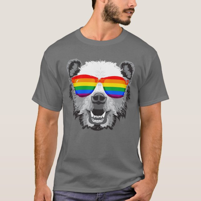 T-shirt Fierté de l'ours grizzly (Devant)