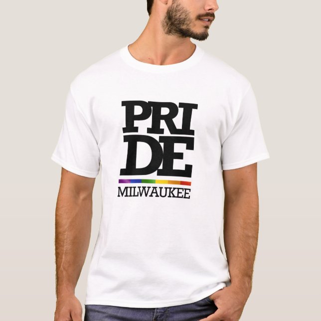 T-SHIRT FIERTÉ DE MILWAUKEE - .PNG (Devant)