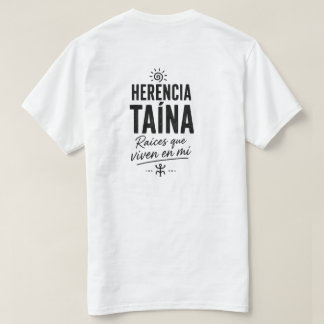 T-shirt Fierté de Porto Rico, l'Héritage Taïno Vit en Moi
