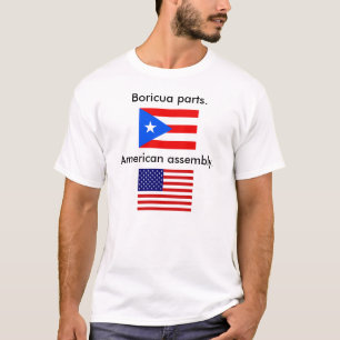 T-shirt Fierté de Portoricain de dames
