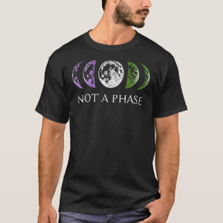 T-shirt Fierté de queer n'est pas une lune de phase pour Q