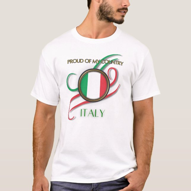 T-shirt Fierté de Tricolor : Esprit d'Italie (Devant)