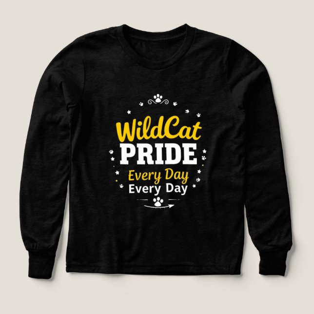 T-Shirt Fierté de WildCat Tous les Jours  Esprit S (Motif recto)