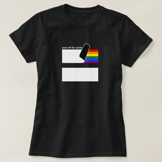 T-shirt Fierté d'égalité (Design devant)