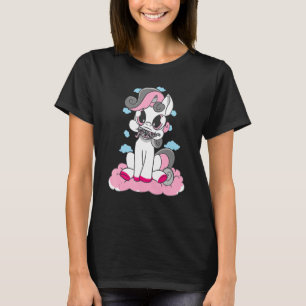 T-shirt Fierté demifille Lgbt Licorne Demi fille Lgbtq Dem
