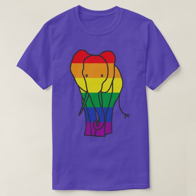 T-shirt Fierté des éléphants (Design devant)