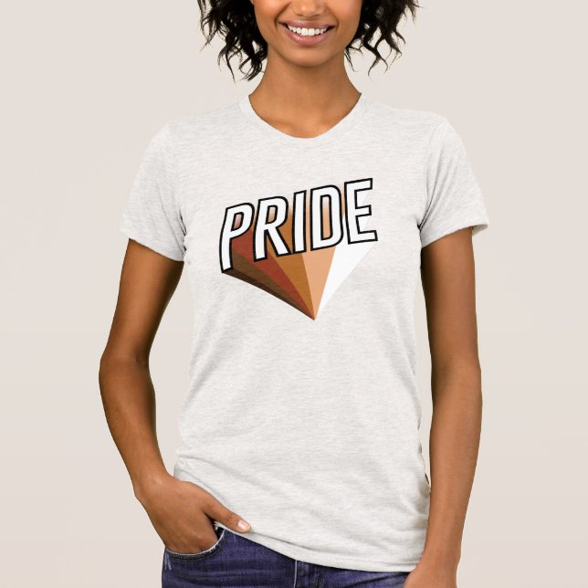 T-shirt Fierté des gens de couleur (Devant)