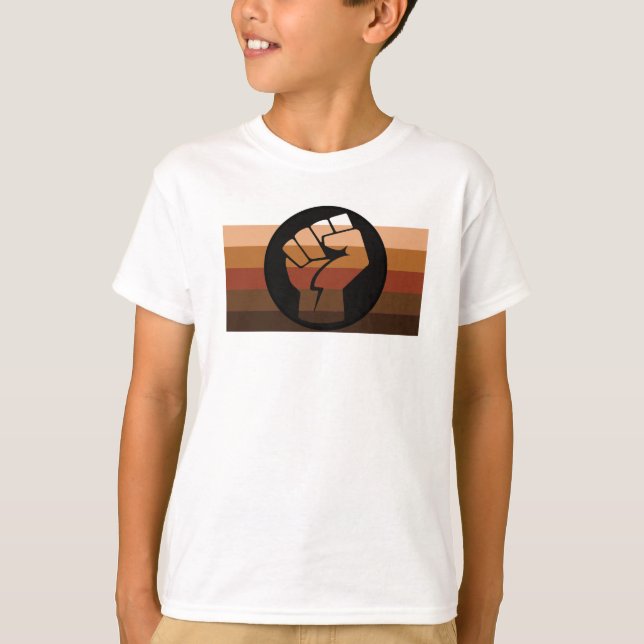 T-shirt Fierté des gens de couleur (POC) (Devant)