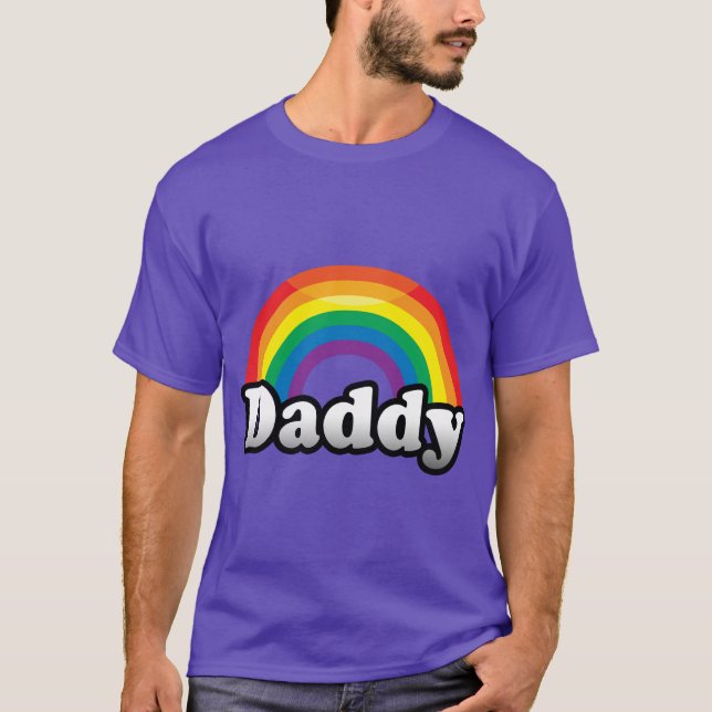 T-SHIRT FIERTE DES PAPAS (Devant)