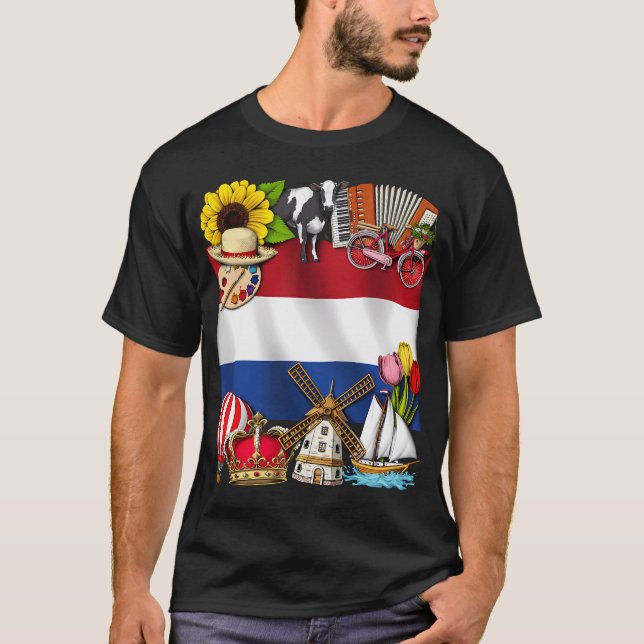T-shirt Fierté des Pays-Bas (Devant)