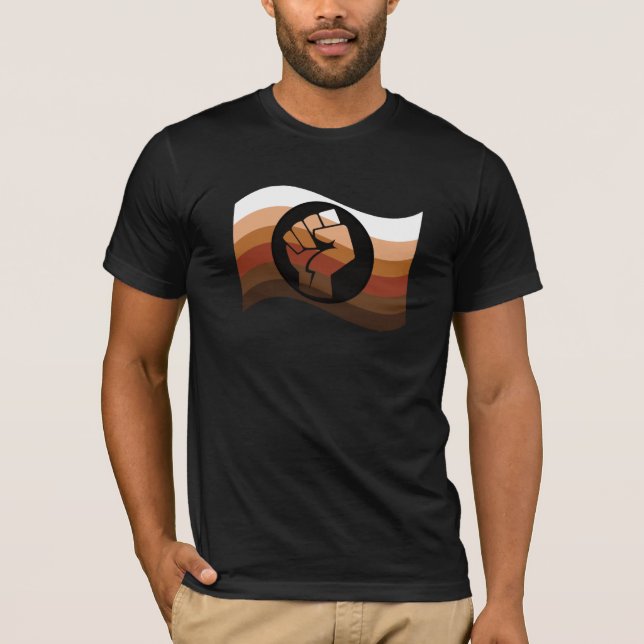 T-shirt Fierté des POC (Devant)