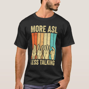 T-shirt Fierté des Sourds Langue des Signes Plus de LSF Mo