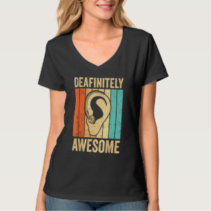 T-shirt Fierté des Sourds Sensibilisation Langue des Signe
