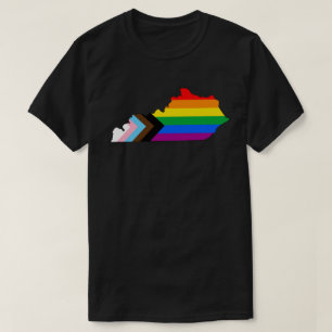 T-shirt Fierté d'État du Kentucky LGBTQ Progrès Pride