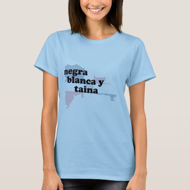 T-shirt Fierté dominicaine ! (Devant)