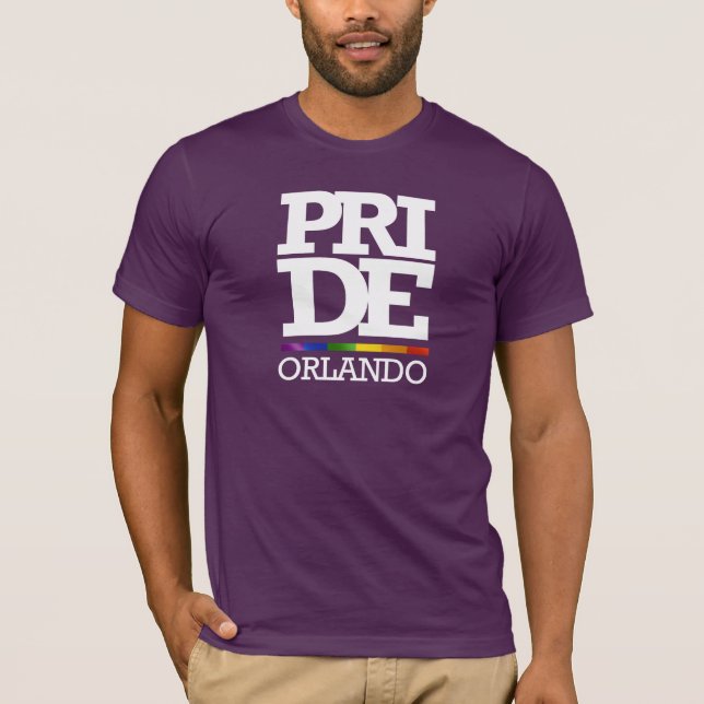 T-shirt FIERTÉ D'ORLANDO -- .png (Devant)