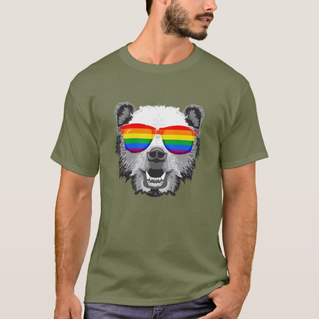 T-shirt Fierté d'ours grizzly (Devant)